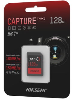 HIKSEMI HIKSEMI HS-SD-E30/128G SD Memory / Class 10 of 128 GB / Specialized for Commercial Drones, Photography and Video Cameras / 180 MB/s Reading / 150 MB/s Writing  - Image 3