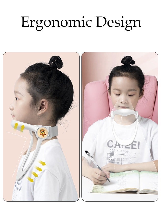 DUNISO Neck Stretcher,Neck Brace,360 Degree Adjustable Neck Support. Ergonomic Cervical Traction Device for Aligning Neck. Neck Posture Corrector for Neck Pain Relief, Spinal Decompression. - Image 5