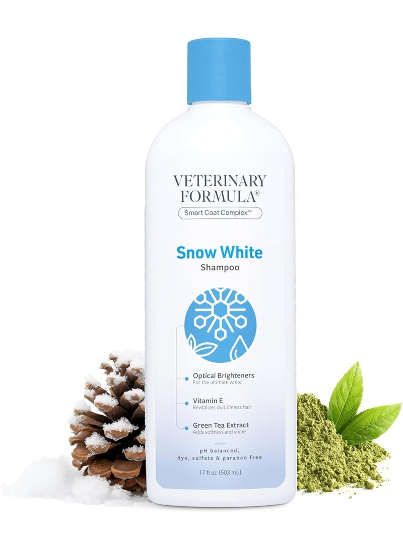Veterinary Formula Synergy Labs Veterinary Formula Solutions Snow White Shampoo 17oz - 503ml - Image 1