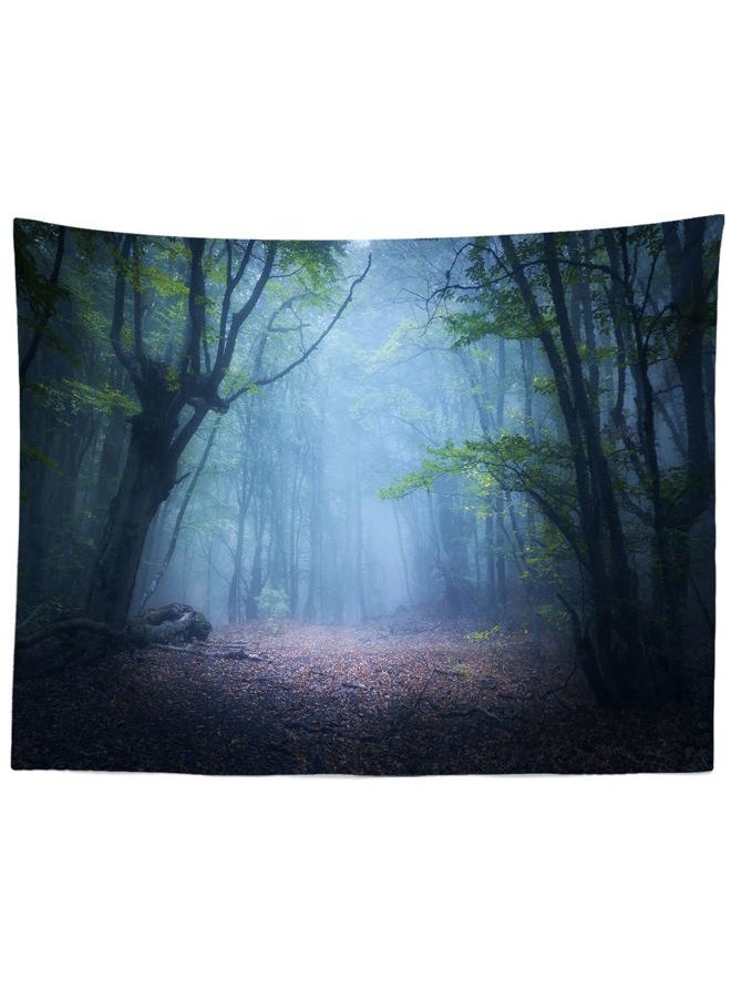 CORFOTO Fabric 10x8ft Nature Green Forest Backdrop Jungle Rainforest Rocky Path Spring Landscape Background for Kids Newborn Baby Shower Camping Birthday Party Decor Men Adults Portrait Photo Props - Image 3