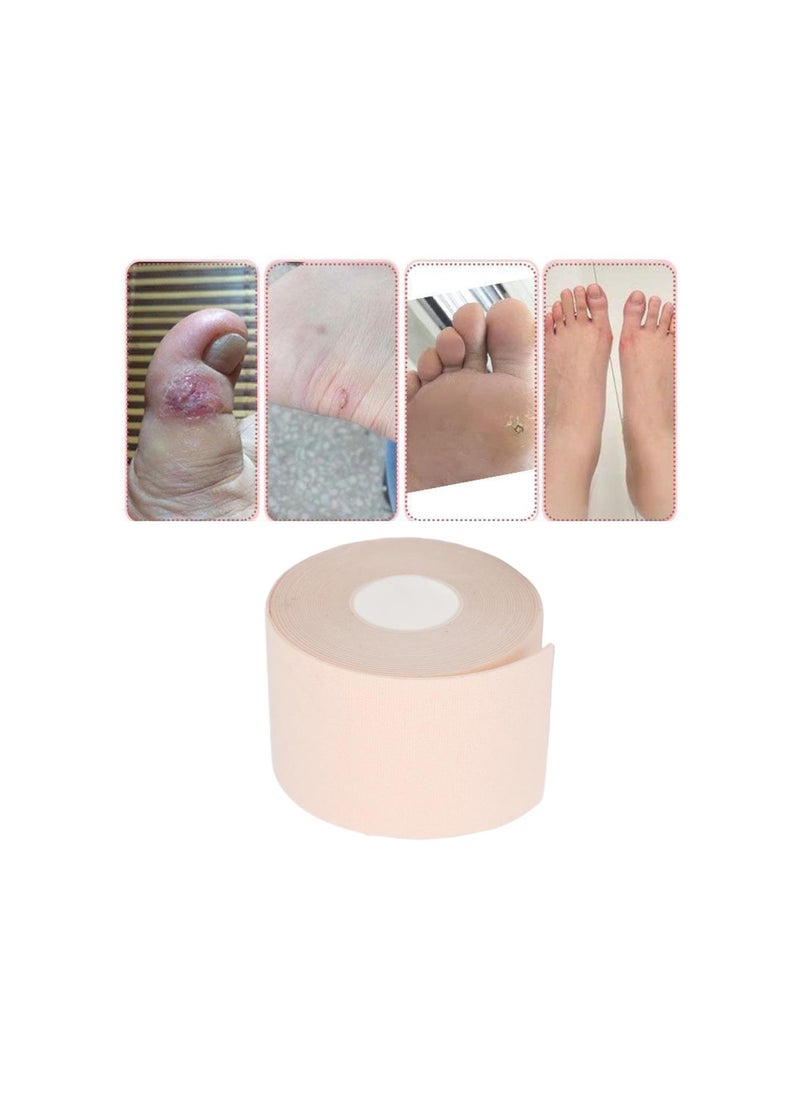 Generic - Feet Blister Adhesive Roll, Wear Resistant Soft Heel Protector Tape Protector Pads Prevention Skin Feet Chafing, for Pointe Shoes Hand Foot Heel Toe - Image 1