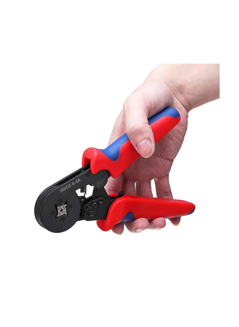 1640PCS Connector Wire Terminal Kit with +6-4A Crimper Pliers Wire Stripper Tool Crimp Terminals