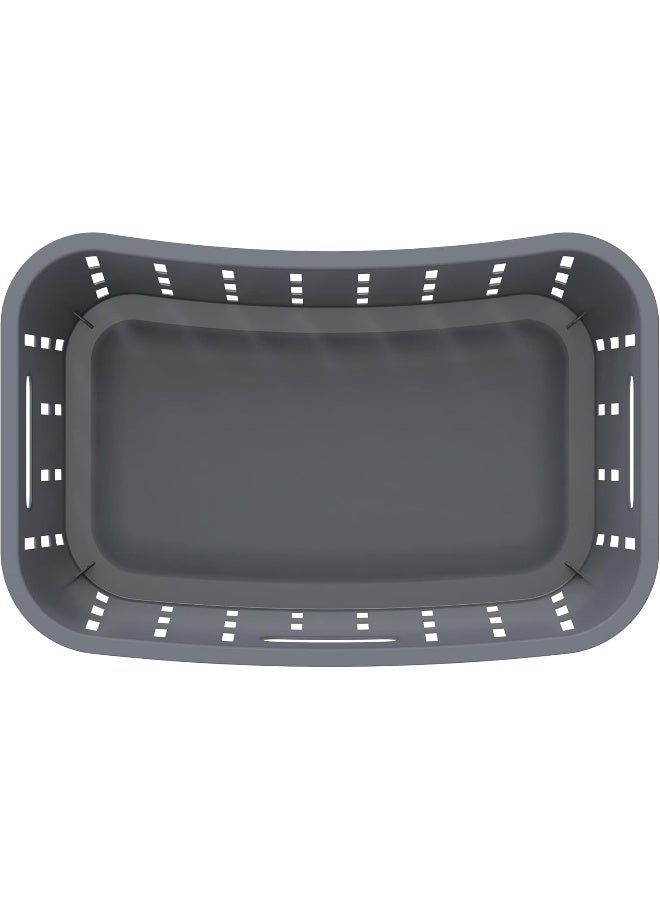 Cosmoplast Cosmoplast 40L Cedargrain Laundry Bin  - Image 3