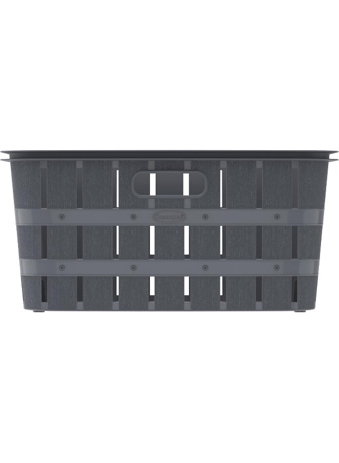Cosmoplast Cosmoplast 40L Cedargrain Laundry Bin  - Image 5