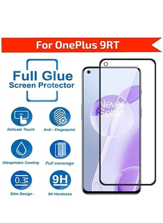 Generic - OnePlus 9RT 5G Screen Protector.HD transparent scratch-resistant tempered glass screen protector, Screen Protector for OnePlus 9RT 5G.(Transparent, 2 Pack) - Image 1