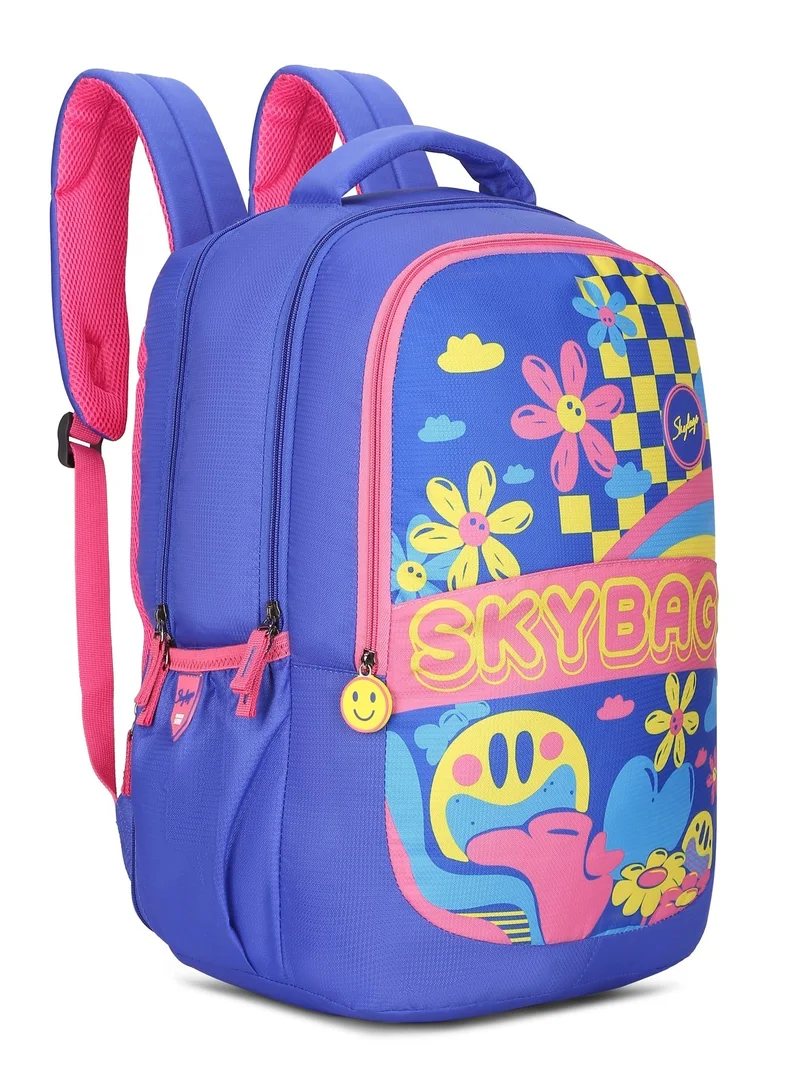 Skybags KLAN PLUS 08 SCHOOL BACKPACK BLUE
