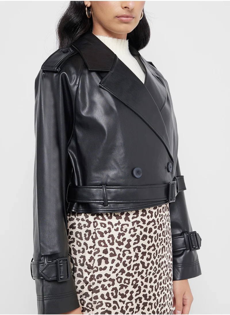 VERO MODA Belted Button Detail Jacket