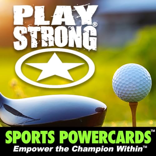 Play Strong DRIVE GOLF Birthday Card 1-Pack (5x7) Power Player Illustrated Sports Birthday Cards Greeting Cards- Awesome for Golfers, Coaches and Fans Birthdays, Gifts and Parties! - Image 4