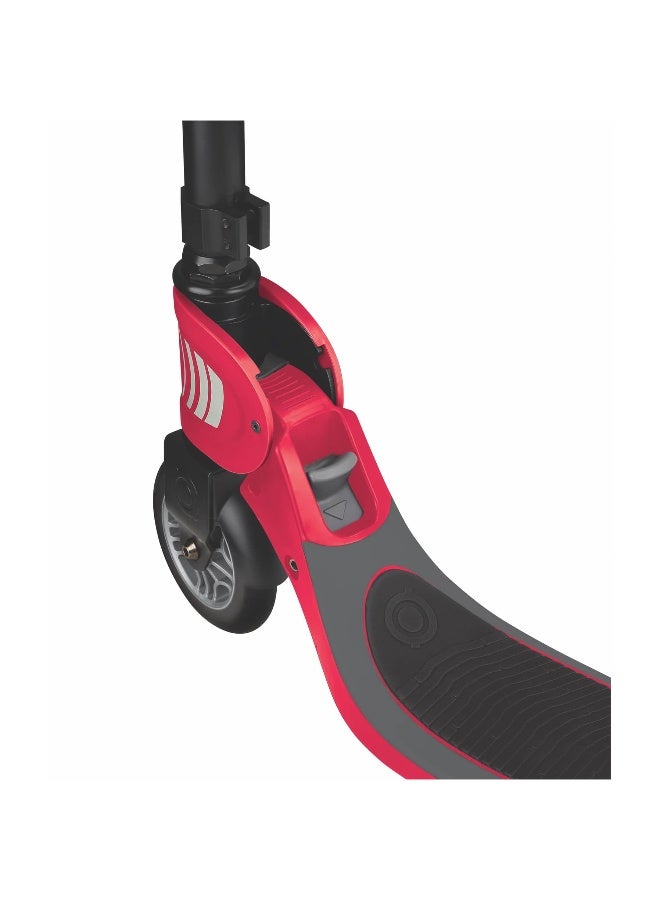 Globber FLOW Foldable 125 Scooter (Black/Red) - Image 4