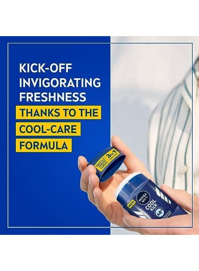 NIVEA Men Fresh Scent Stick Deodorant, 50ml, 48-Hour Protection, Alcohol-Free - Image 5