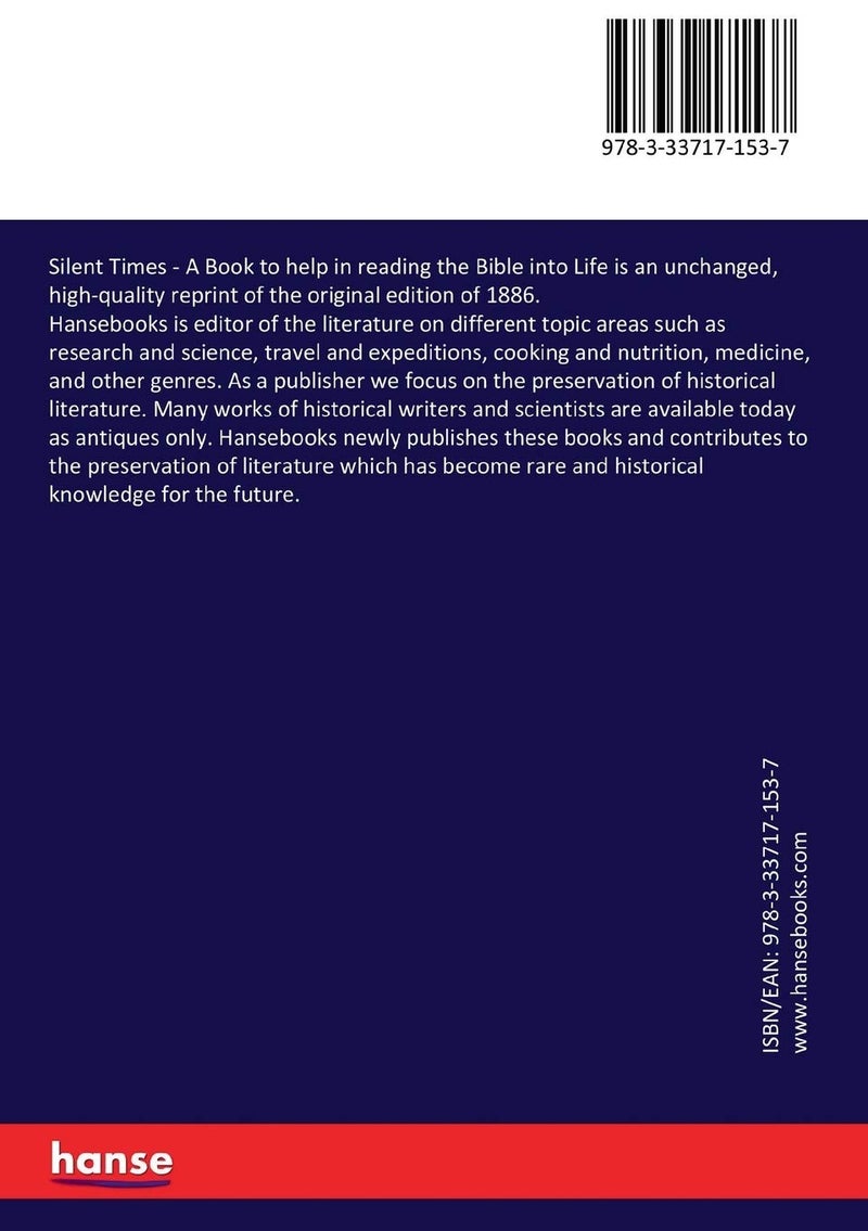 Silent Times: A Book to help in reading the Bible into Life  - Image 2