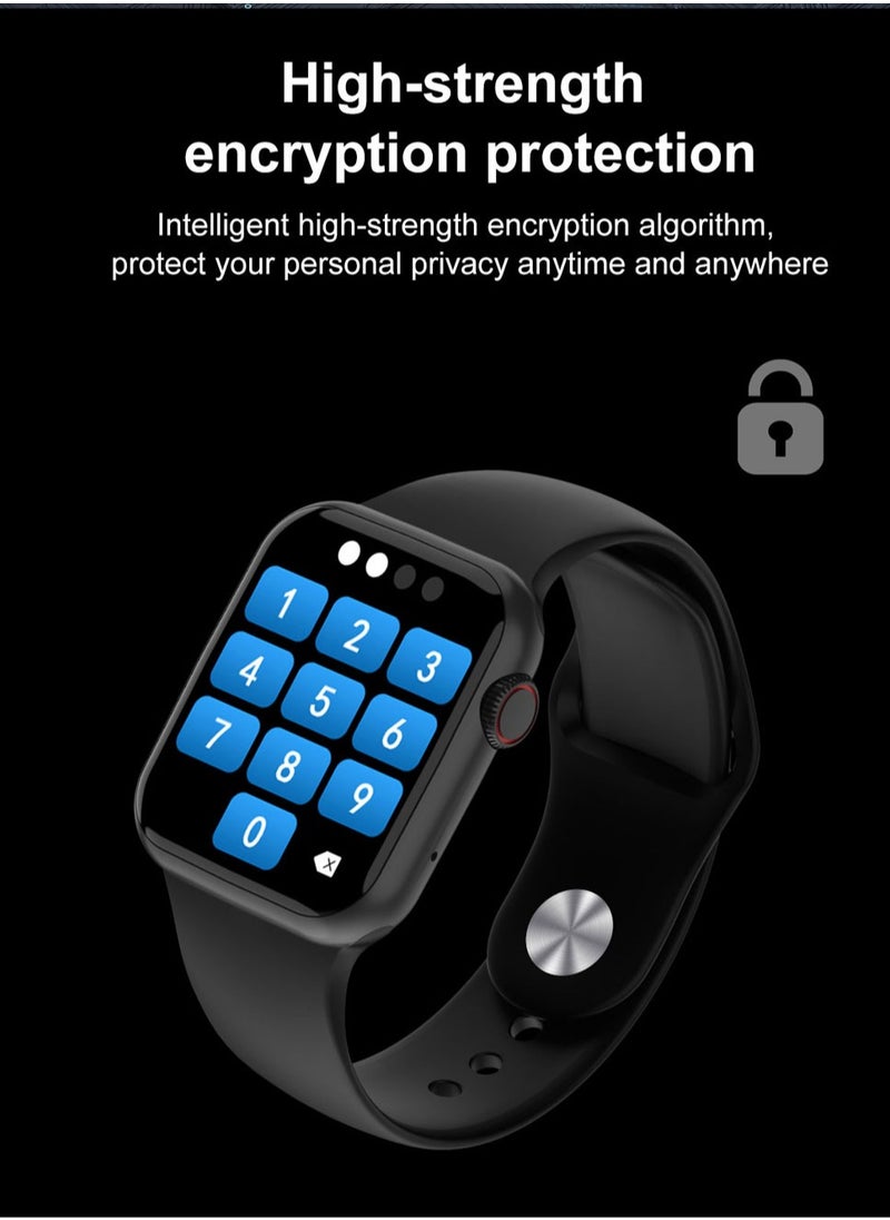 SAB - X9 MAX smartwatch 2-inch display supports NFC wireless charging health detection - Image 1