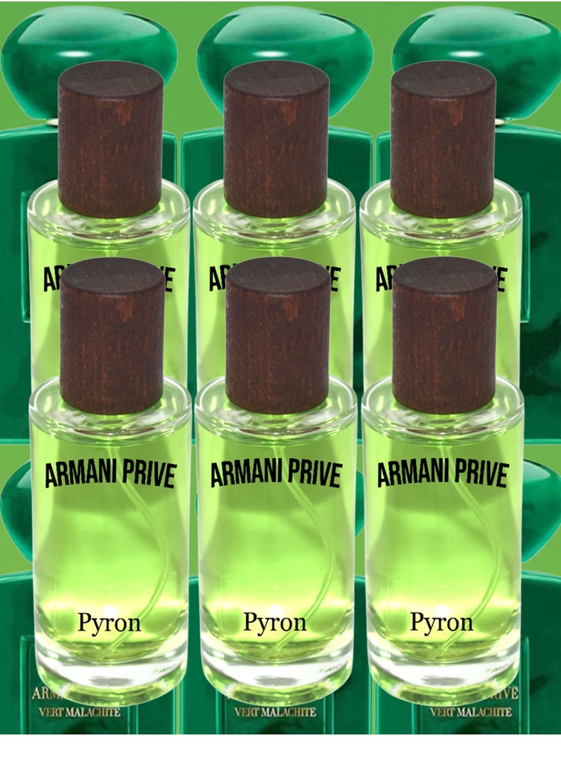 بيرون 6 قطع عطر برايف فيرت مالاشيت 50 مل - Image 1