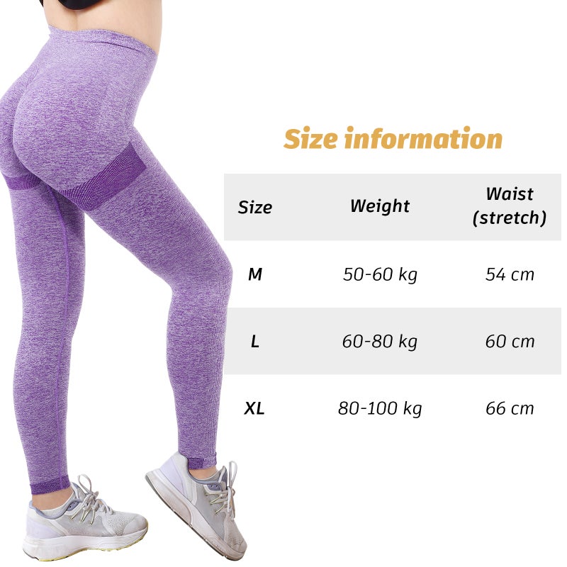 🏋️ بنطال يوغا بخصر عالي لتوفير دعم ومرونة محس نة - Image 2