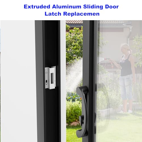 Misfart E 2124 Sliding Door Keeper,Extruded Aluminum Sliding Door Latch Replacement for Pella,Micron 1200 Series,Viking Doors and Other Sliding Glass Doors - 1 Pack - Image 5