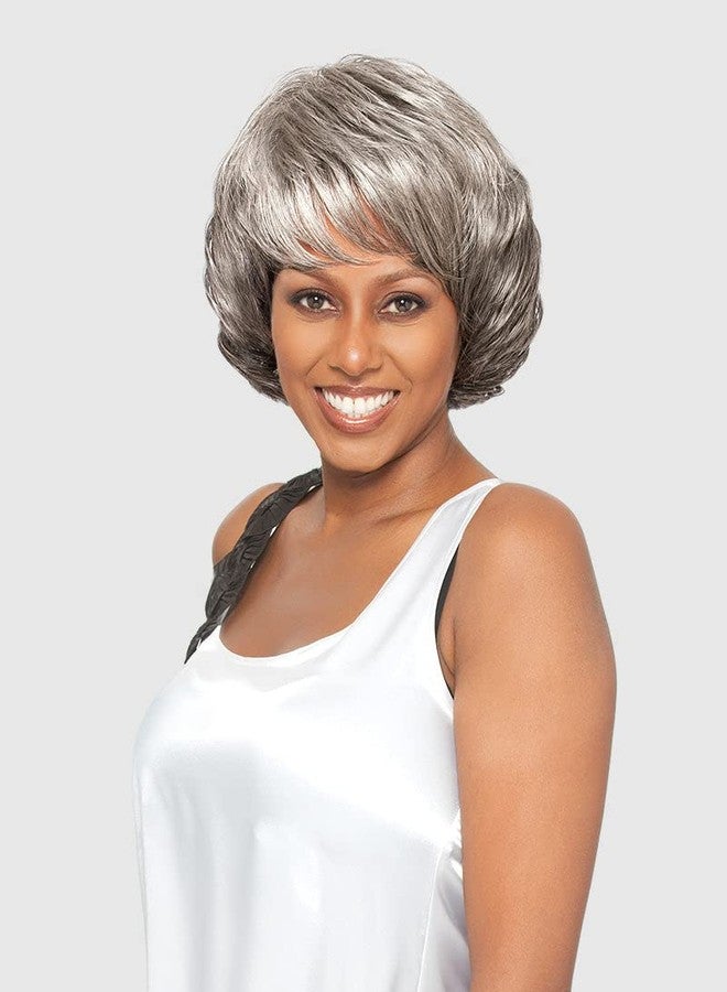 VANESSA Fashion Wigs Medium Short Length Layered Wavy Style Synthetic Hair Wig - STACY (SP1B/27) - Image 5
