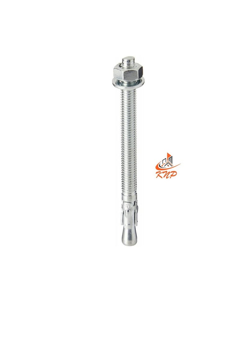 KNP Zinc Plated Through Bolt 10x150mm - 5pcs  - Image 3