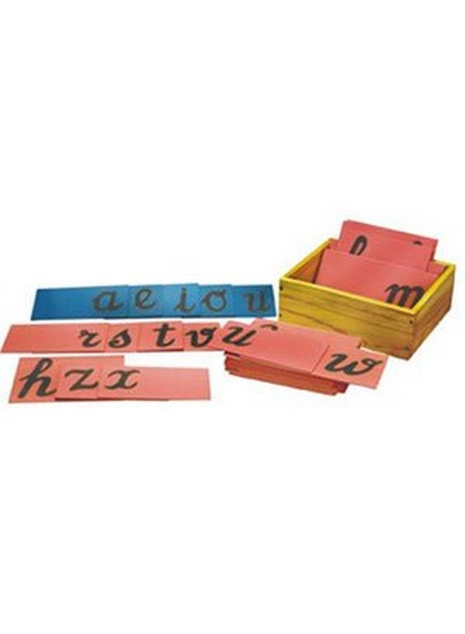 Skillofun Sand Paper Alphabets (Lower Abc - Cursive), Multicolor - Image 1