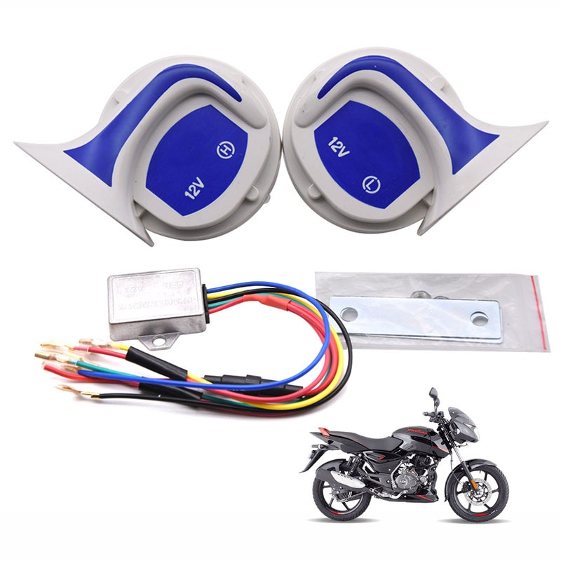 Asryd Mocc Horn 18 in 1 Digital Tone Magic Horn for Bajaj Pulsar 150 (Set of 2) - Image 5
