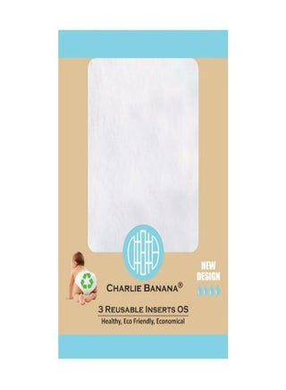 Charlie Banana Baby Super Absorbent Deluxe Reusable and Washable Diaper Insert, One Size, 3-Pack, Medium/Large - pzsku/Z52B80AED073634A905BFZ/45/_/1652167947/1d98664a-0409-4a7f-b57e-d258a0baa4a0