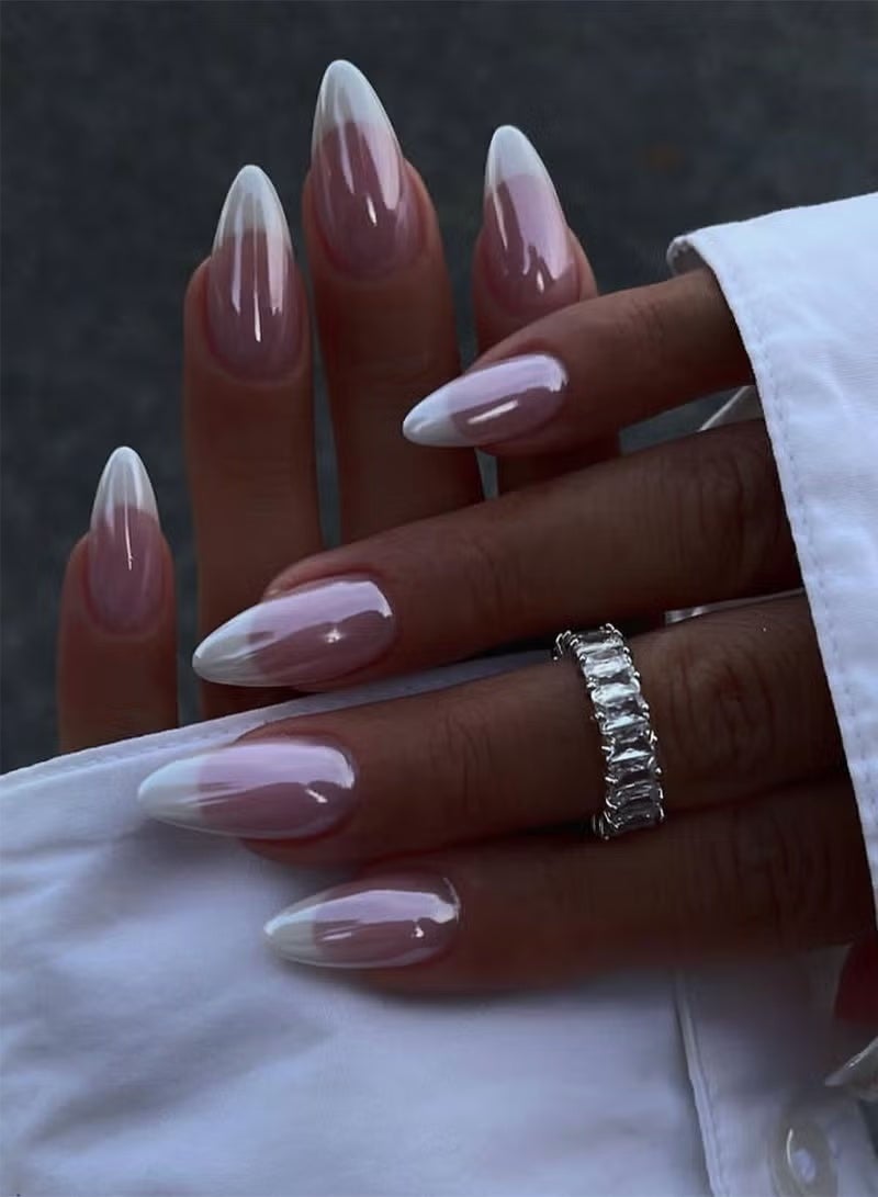 Gecomo Piece Short Square Press-on nails:Acrylic False Nails , fake nails for Seamless Fit - Image 1