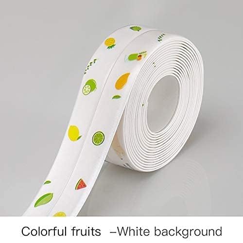 Multi Color Sink Tape For Kitchen And Bathroom Waterproof Tape Sink gate Gap Blocker Door Gap Filler Bathroom Door Water Stopper Door Tape 1 Pack  - Image 2