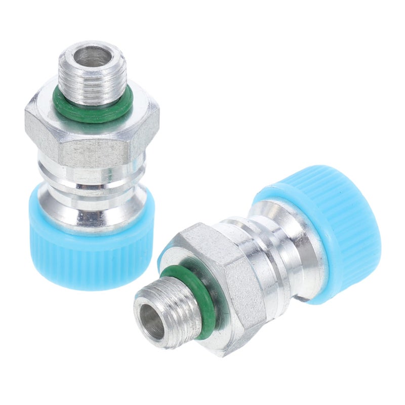2PCS Automotive AC Valve Core Replacement Kit Durable For Quick Easy Installation - Image 2