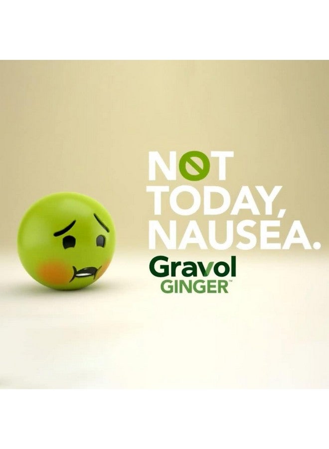 Gravol Ginger Tablets for Upset Stomach and Nausea, 20ct - Image 3