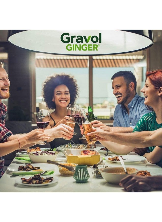 Gravol Ginger Tablets for Upset Stomach and Nausea, 20ct - Image 4