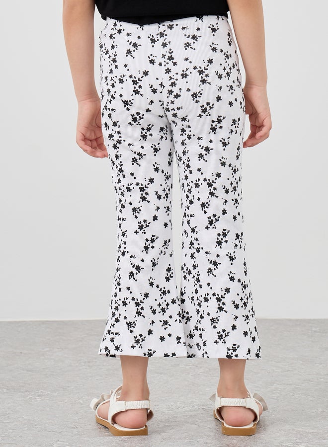 Styli All-Over Print Fit and Flare Leggings - Image 4