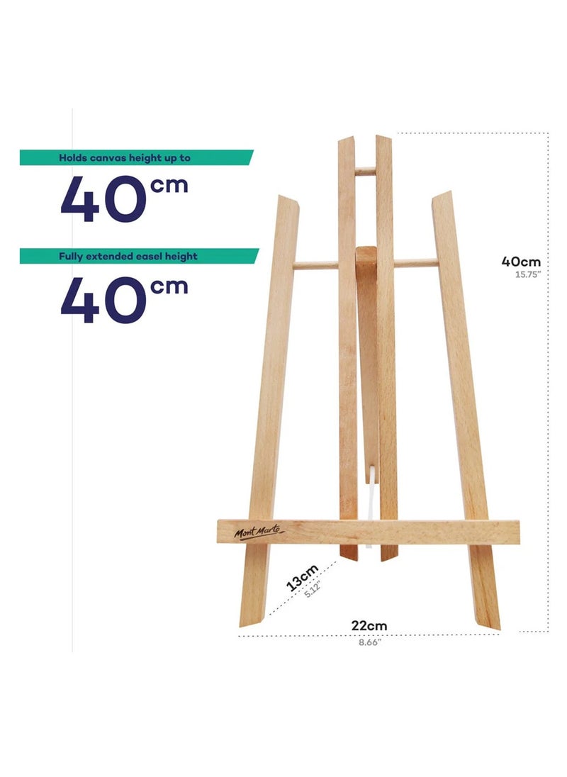 Mont Marte - Signature Table Top Display Easel To Hold Canvas Upto 40cm - Image 1