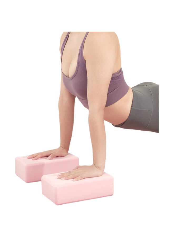 Li-Ning كتلة اليوغا، كتلة الرقص، كتلة ممارسة للبالغين والأطفال، كتلة فوم، مساعدة ضغط الساق، كتلة زرقاء عالية الكثافة لللياقة البدنية والرقص، قطعتان - Image 3