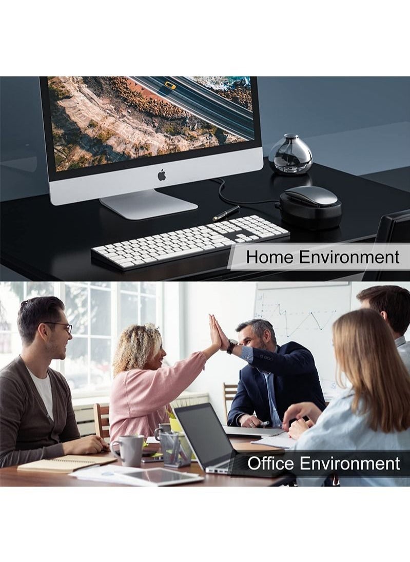Aikanbo - Mouse Jiggler Undetectable, Mouse Jiggler Device, Simulate Automatically Mouse Movement to Keep Laptop or Computer Awakening, Drive-Free, Simple Operation with ON/Off Switch - Image 1