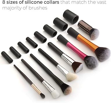 STYLPRO Electric Makeup Brush Cleaner Dryer Cleans and dries thoroughly in 30 seconds with gentle centrifugal technology Suitable for all brush sizes incl vegan cleaner - Image 5