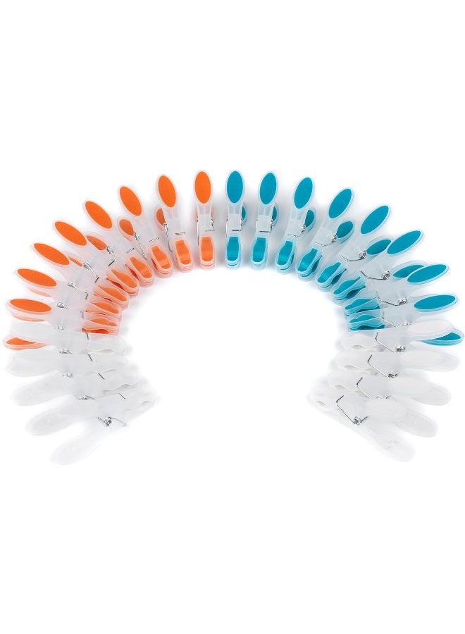 Beldray Beldray Ultra Grip Clothes Garment Indoor/Outdoor Pegs, Resistant To Rust & Moisture, Assorted Colours, 24 Pack - Image 1