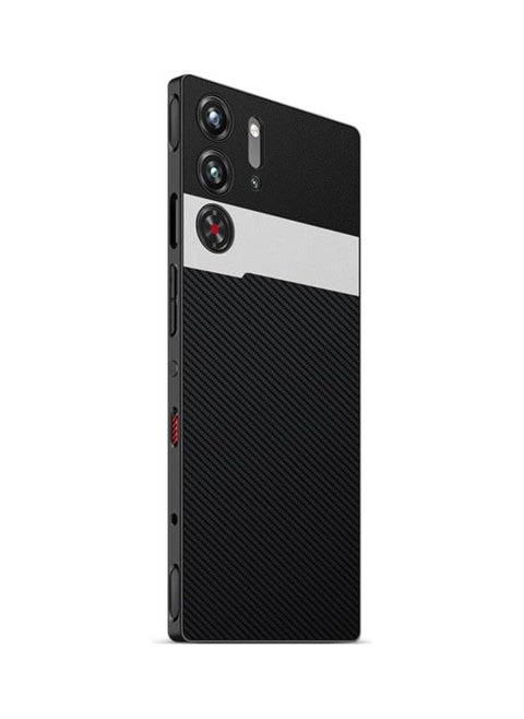 Carbon Fiber Texture Leather Compatible with ZTE Nubia Red Magic 10 Pro/10 Pro Plus Case Cover Ultra Thin Shockproof Back for Red Magic 10 Pro/10 Pro+
