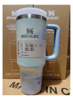 Stanley Quencher Stainless Steel Vacuum Insulated Tumbler with Lid and Straw for Water, Iced Tea or Coffee, Smoothie and More, 40 oz