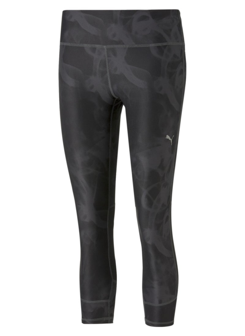 PUMA - Run Favourite Printed Womens 3/4 Running Leggings - Image 1