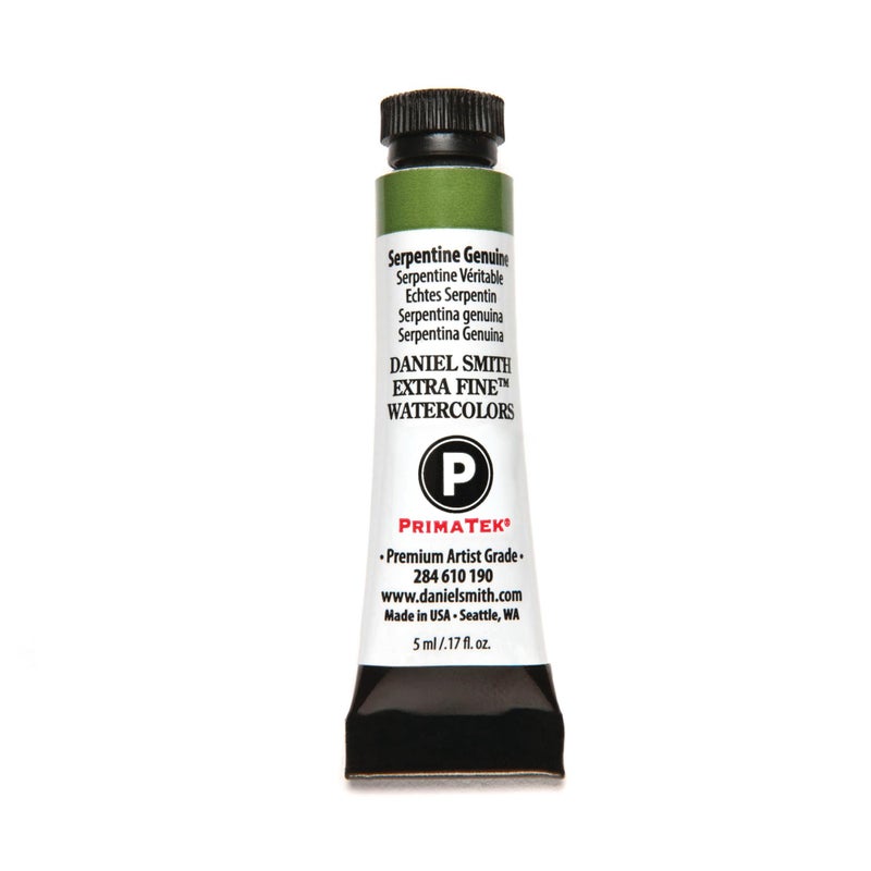Daniel Smith 284610190 Extra Fine Watercolors Tube 5ml Serpentine Genuine 017 Fl Oz Pack of 1