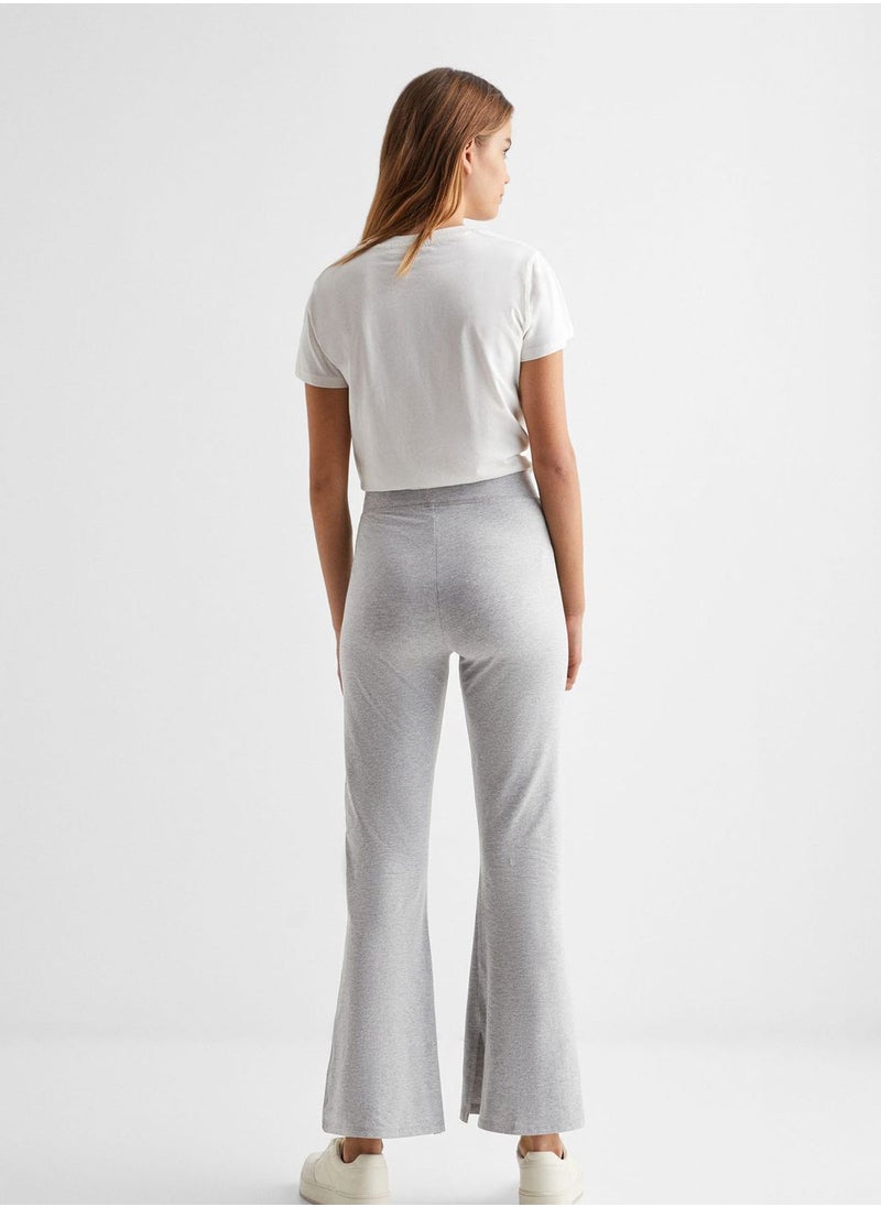 MANGO - Kids Essential Flared Leggings - Image 1