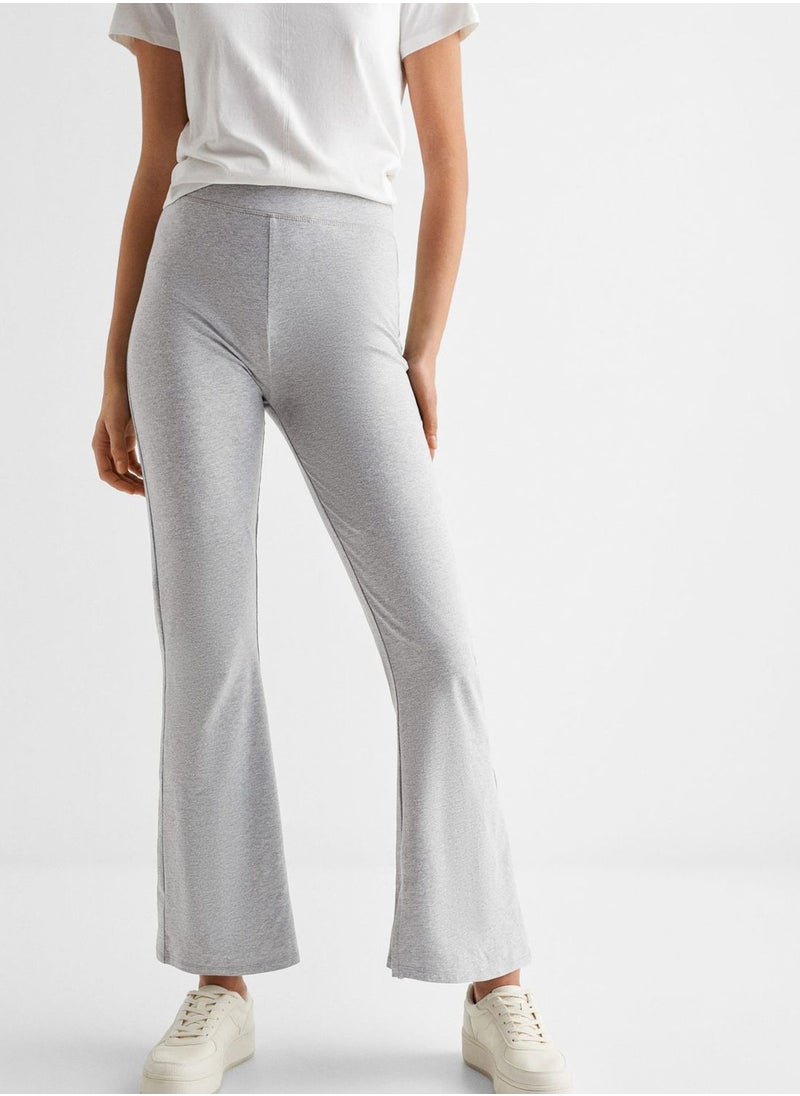 MANGO - Kids Essential Flared Leggings - Image 1