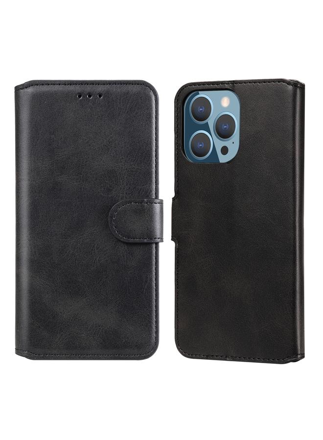 Zaboon Case For iPhone 13 Pro Classic Calf Texture PU + TPU Horizontal Flip Leather Case with Holder & Card Slots & Wallet - Image 1