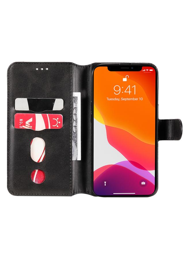 Zaboon Case For iPhone 13 Pro Classic Calf Texture PU + TPU Horizontal Flip Leather Case with Holder & Card Slots & Wallet - Image 4