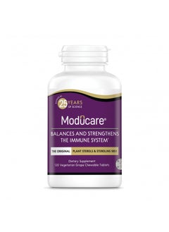 Moducare Daily Immune Support, Plant Sterol Dietary Supplement, Grape Flavored, 120 chewable Tablets (Packaging May Vary)