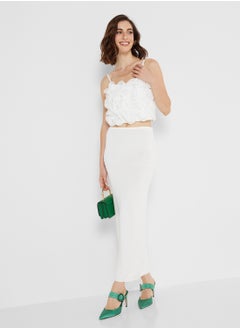 SNDYS High Waist A Line Skirt  - Image 4