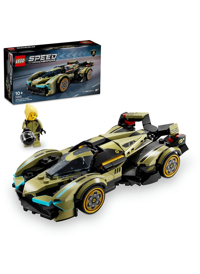 LEGO Speed Champions Lamborghini Lambo V12 Vision GT Super Car 76923 (230) Pieces  - Image 1