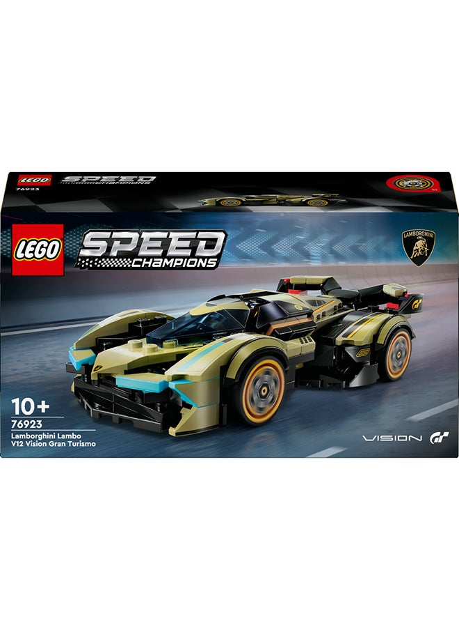 LEGO Speed Champions Lamborghini Lambo V12 Vision GT Super Car 76923 (230) Pieces  - Image 2