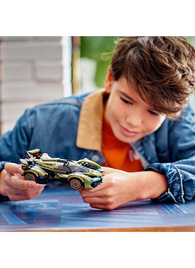 LEGO - Speed Champions Lamborghini Lambo V12 Vision GT Super Car Toy for 10 Plus Year Old Boys & Girls, Buildable Vehicle Model Set, Kids' Bedroom Decoration, Birthday Gift Idea 76923 (230 pieces) - Image 1