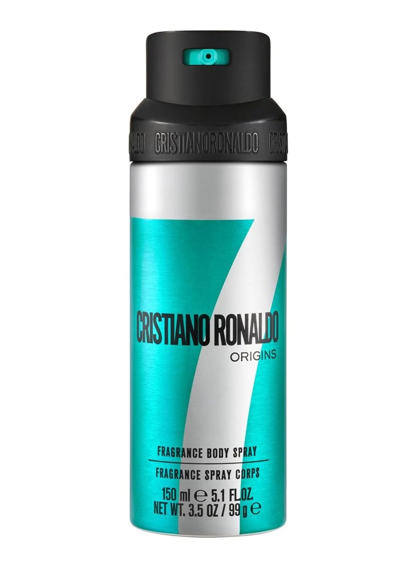 كرستيانو رونالدو - بخاخ مزيل العرق سي ار 7 اوريجينز 150 مل - Image 1