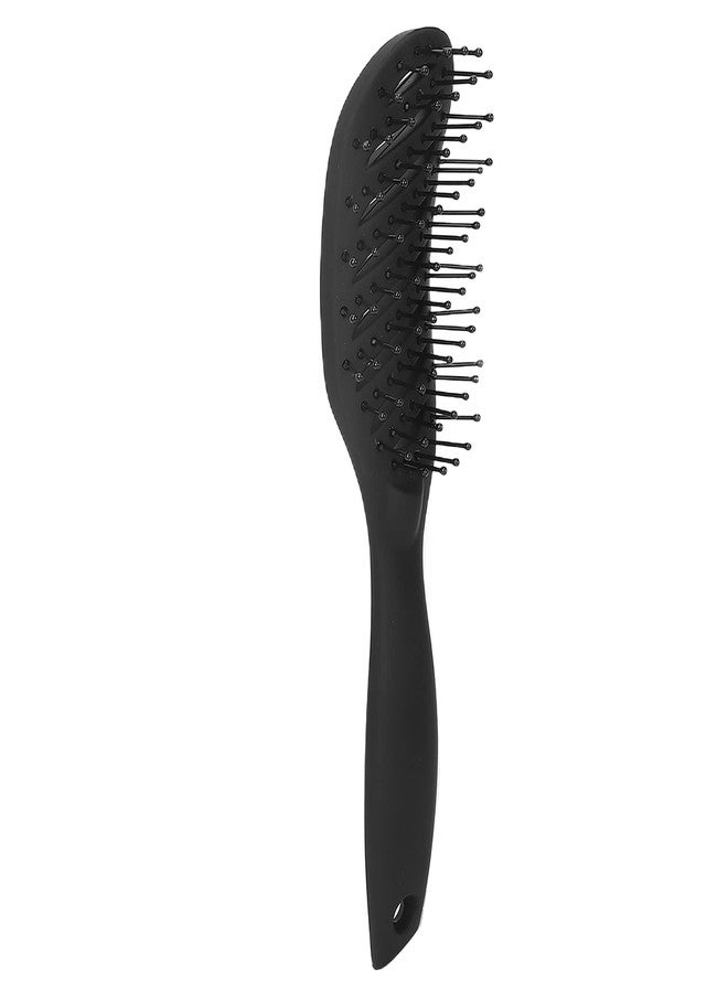 Sonew Curved Vented Brush, Professional Curved Vent Styling Hair Brushes Fast Drying Hair Detangling Massage Brush, Detangling Brush for Men and Women (Black) - Image 3